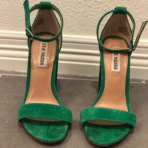 Steve Madden suede chunky heel. Excellent condition, worn once